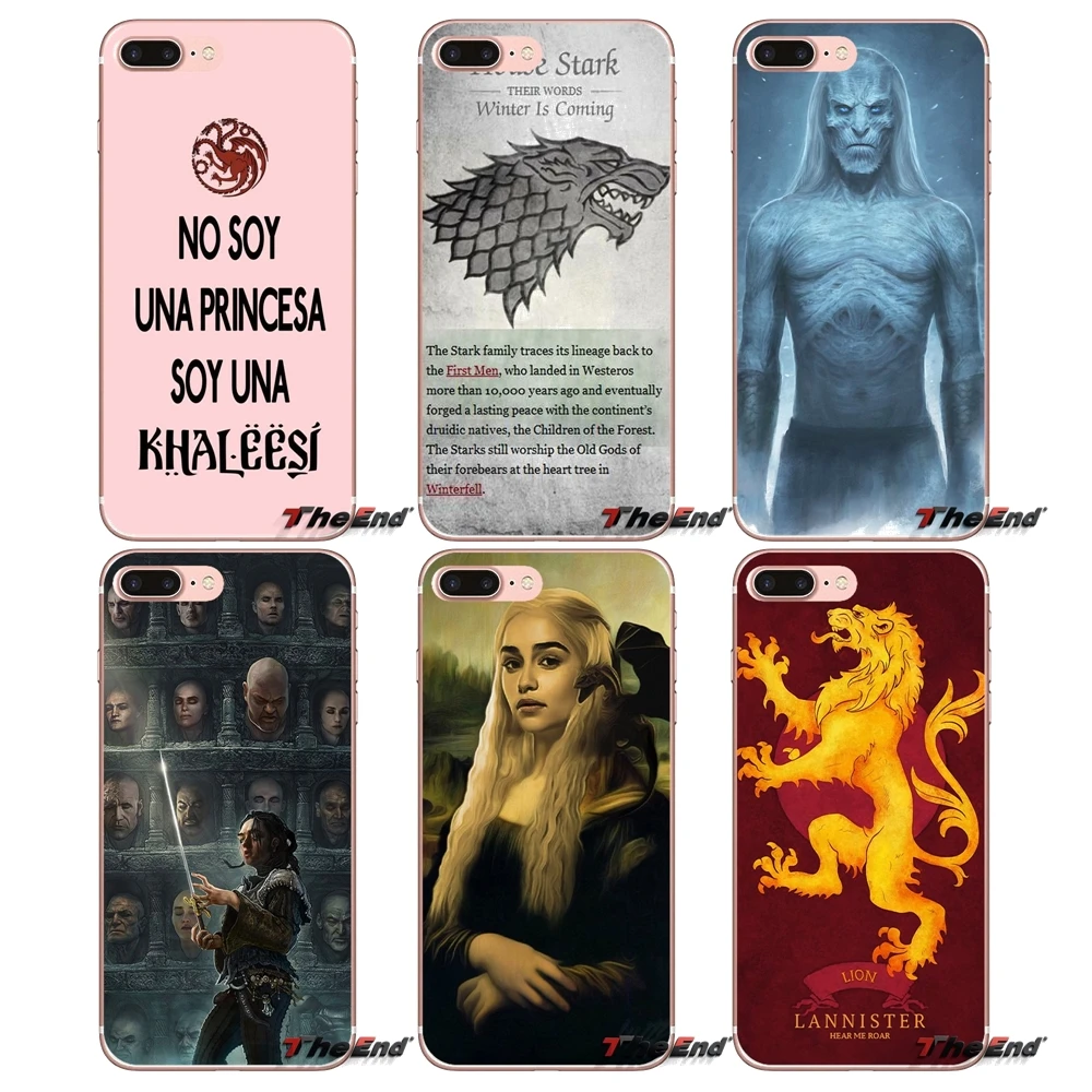 Чехол с логотипом для Sony Xperia M2 M4 M5 E3 T3 XA Aqua Z Z1 Z2 Z3 Z5 compact LG G4 G5 G3 G2 Mini Games of Thrones GOT House Stark