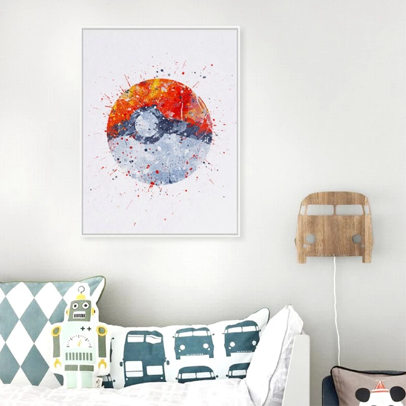 Pokemon Canvas Art Poster Home Decor