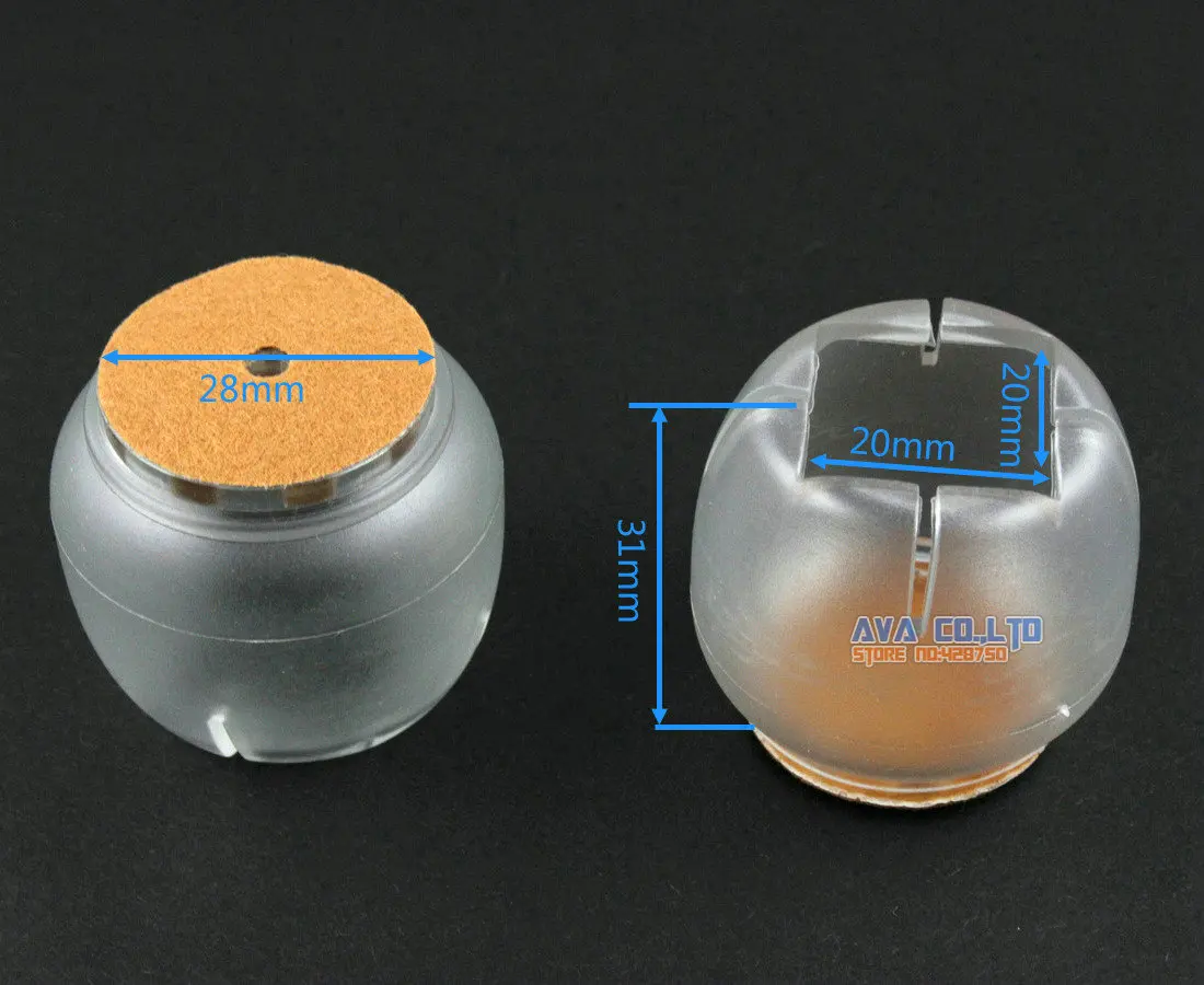20 шт. 28*31 мм ножку стула Кепки резиновая Средства ухода за кожей стоп протектор колодок Обложка Фетр База
