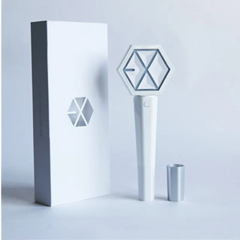 

2019 PCMOS Kpop EXO Light Stick Ver.2 White Concert Flashing Lamp Fan Gift Collection ETUDE Stick