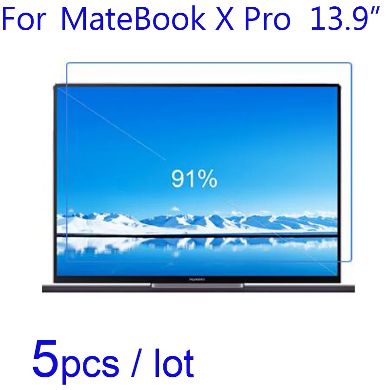 5 шт./лот/партия мягкие Защитные пленки для ноутбука huawei Matebook X Pro 13 9 дюймов