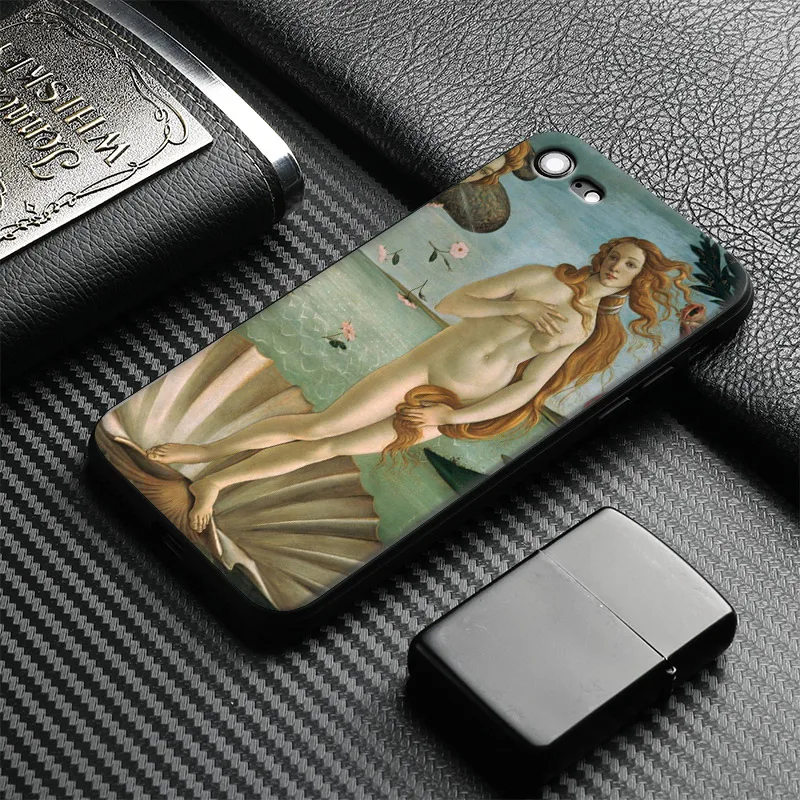 

The Birth of Venus Masterpiece Art Tpu Soft Silicone Phone Case Cover Shell For Apple iPhone 5 5s Se 6 6s 7 8 Plus X XR XS MAX