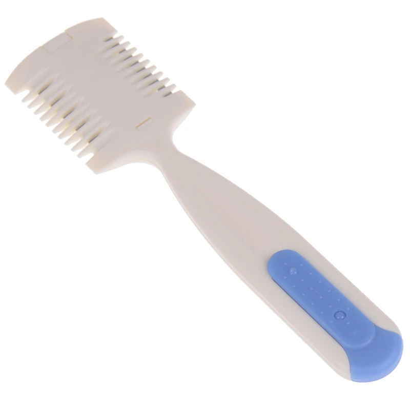 

1pc Home Hairdresser Makeup Tool Durable Hair Cutting Trimmer Comb Razor Blade Comb for Thinning Bangs Long Hair Beauty Hair Cut