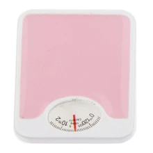 Горячая Распродажа 1:12 весы Металлические Миниатюрные весы для взвешивания куклы аксессуары для дома розовые подходят для украшения кукольного домика