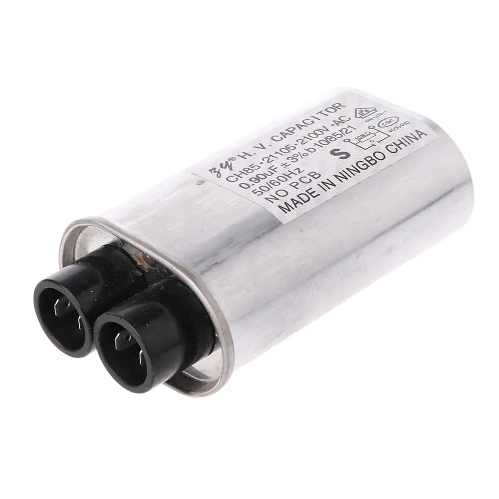 AC 2100V Microwave Oven High Voltage HV Capacitor 1.00uF Replacement Universal