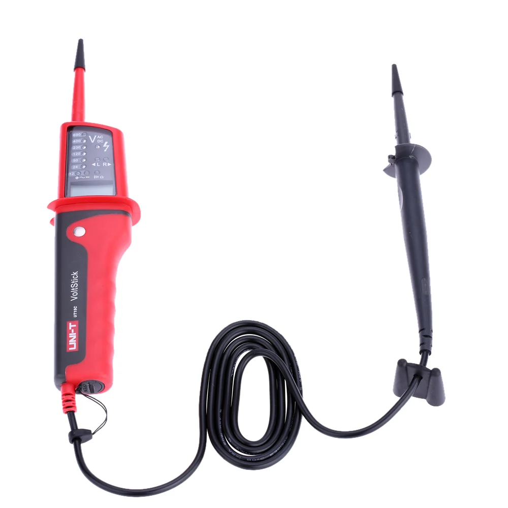

UNI-T UT15C Waterproof Digital Voltage Meter 24V~690V AC/DC Voltage Testers LCD Display Auto Range Phase Rotation voltage tester