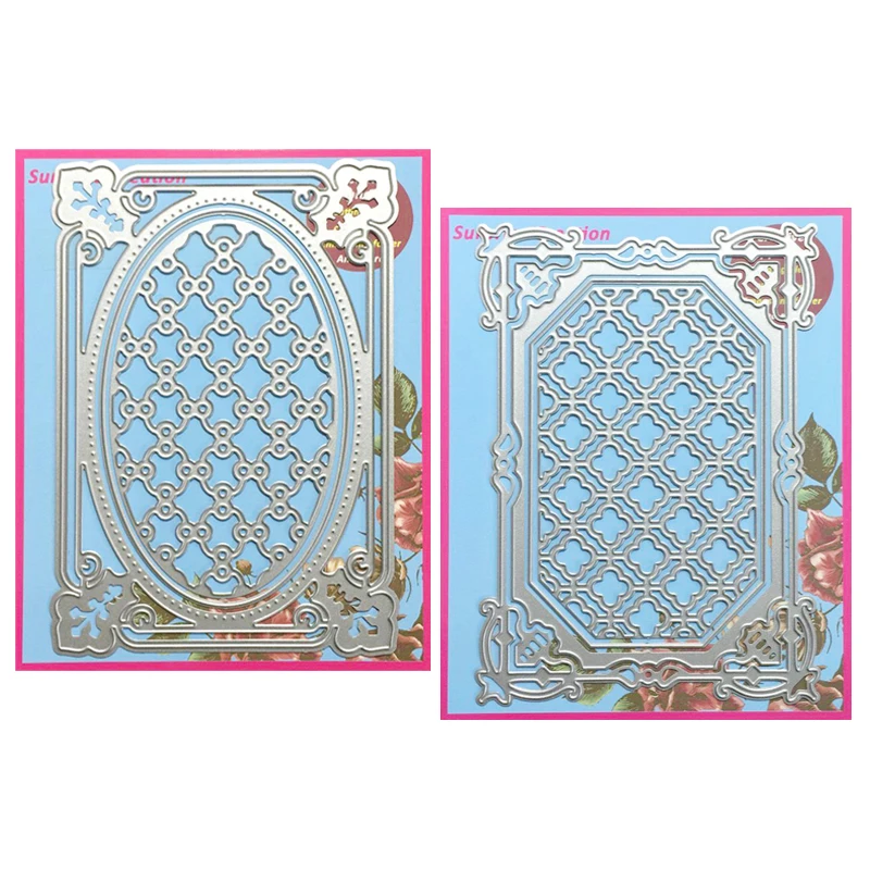 

Surprise Creation 2-Set Combination dies Victorian frame Cardmaking & Scrapbooking