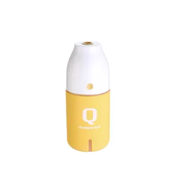 

Mini USB Ultrasonic Q Bottle Shape Humidifier Air Humidifier Aroma Essential Oil Diffuser Aromatherapy for Office SPA