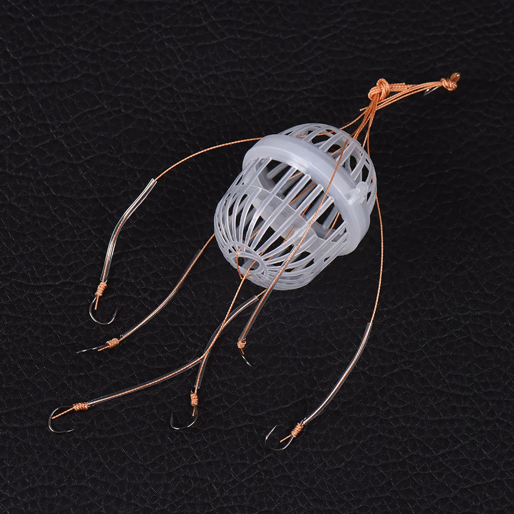 High Carbon Steel Sharp Hook Sea Monster with 6 Strong Fishing Hooks