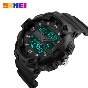 

SKMEI Men Outdoor Sports Watches Chronograph Fashion Multifunction Watch Waterproof Digital Wristwatches Relogio Masculino 1189