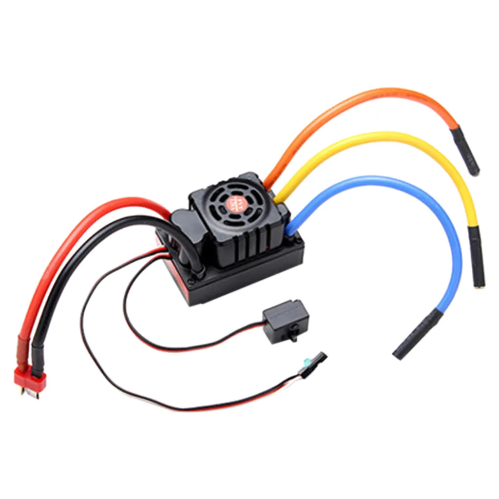 

FVT 120A Waterproof Brushless ESC For 1/8 1/10 RC Car Skateboard ESC Parts Accessories Toys for Children