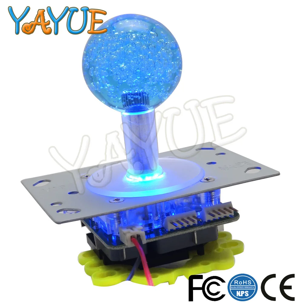 

Arcade Illuminated Joystick Single Color Lighted Controller for Claw Game Machine