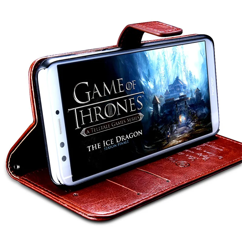 TOMKAS Wallet Case For Huawei Honor 9 Lite Cover Luxury Retro PU Leather Flip Phone Case For Huawei Honor 9 Lite Cases Covers    (10)