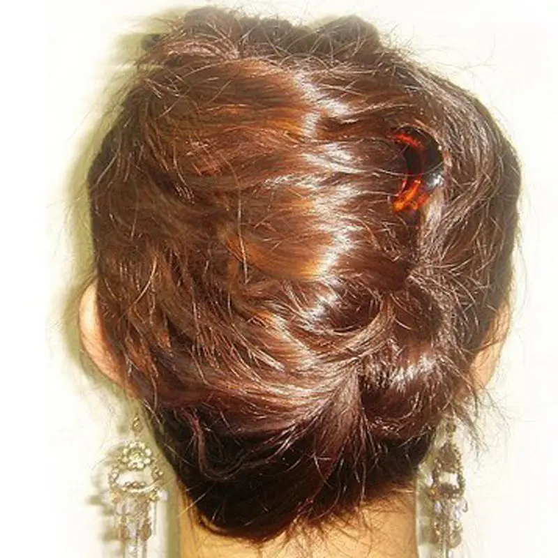 

Hot 3 Pcs/Set 2 Colors Women Ladies Round Toe U-shaped Barrette Hair Pins Hair Accessories