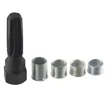 14mm Automotive Candela Cilindro Testa Ri-filo Reinfilate Riparazione Tap Alesatore Inserti Kit AT2239