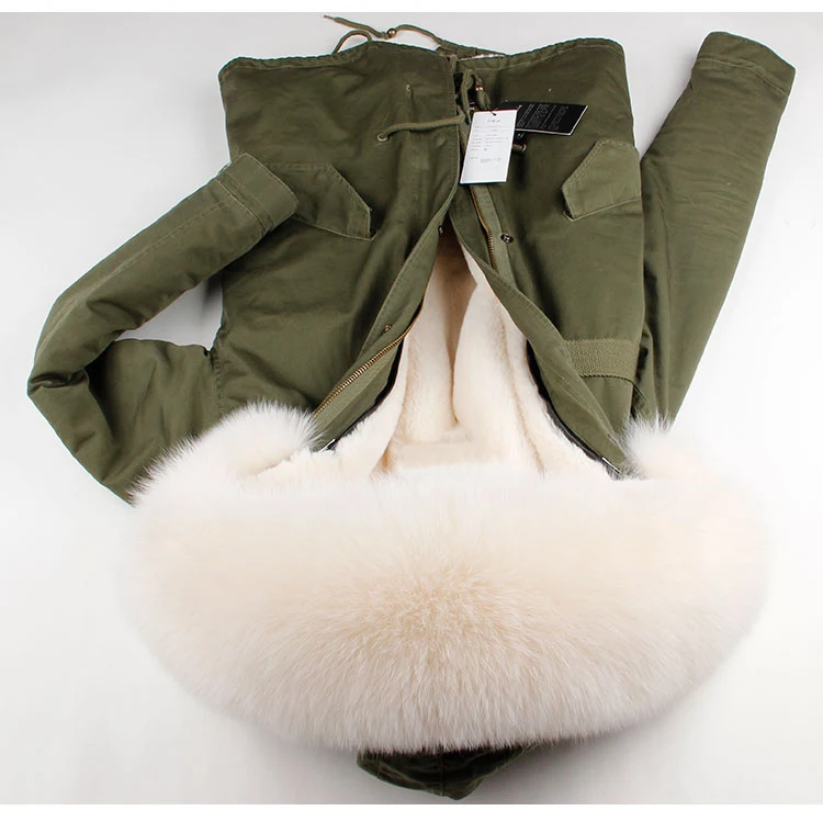 Бренд парка 2018 новая зимняя куртка женские парки натуральным лисьим мехом воротник теплый толстый искусственный мех внутри большой