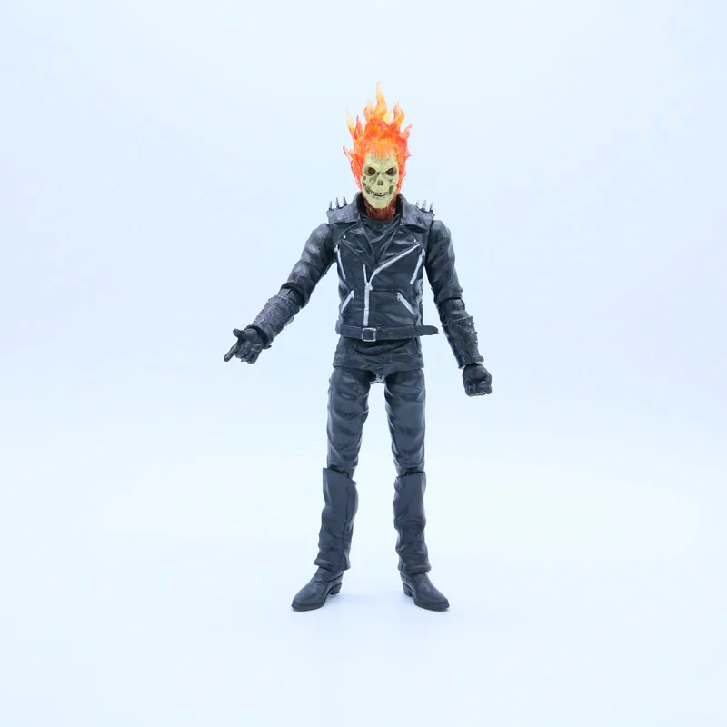 Ghost Rider Johnny Blaze Pvc Action Figure Collectible Model Toy