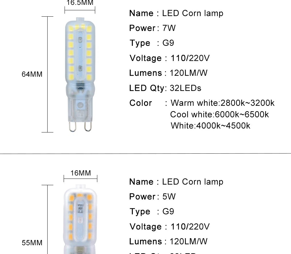 g9 led lamp (3)