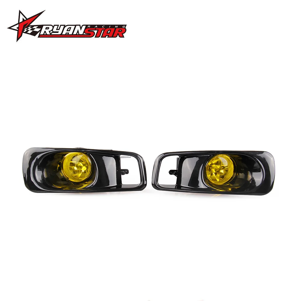 Yellow Fog Lights lamp Halogen fit for 99 00 Honda Civic 2/3/4 dr EK EM