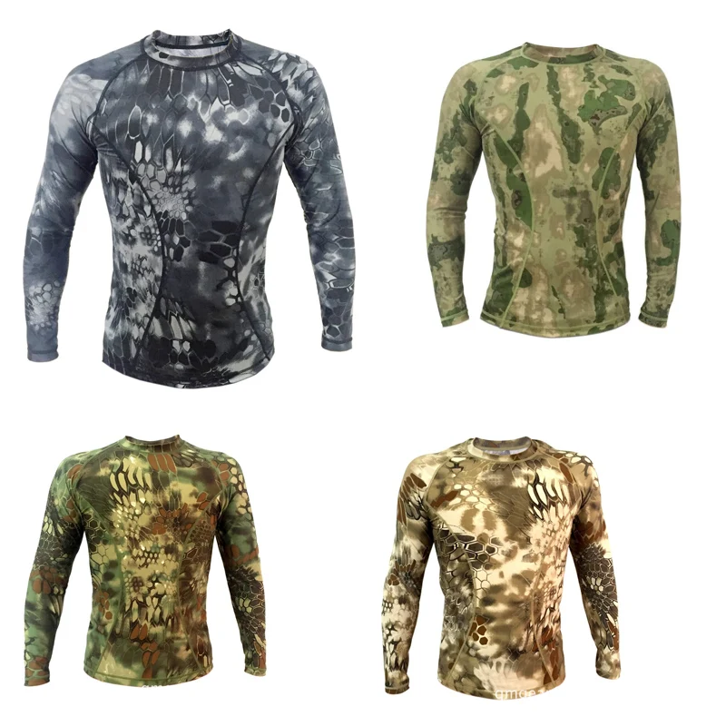 

2016 combat shirt military camouflage tactical training Leotards quick-drying multicam military uniform taticot shirt