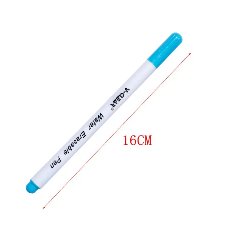 4 шт. воздухостираемая ручка легко вытирается водорастворимый маркер для ткани Чистая автоматическая ручка с исчезающими чернилам для маркировки ткани DIY швейный инструмент