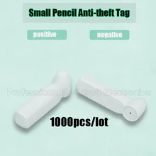 1000 шт. электронное отслеживание товаров, маленькая бирка "карандаш", 58khz eas безопасности молоток жесткая бирка электронного отслеживания товаров, при заказе от ярлыка безопасности бирка, бирка одежды antishoplifting