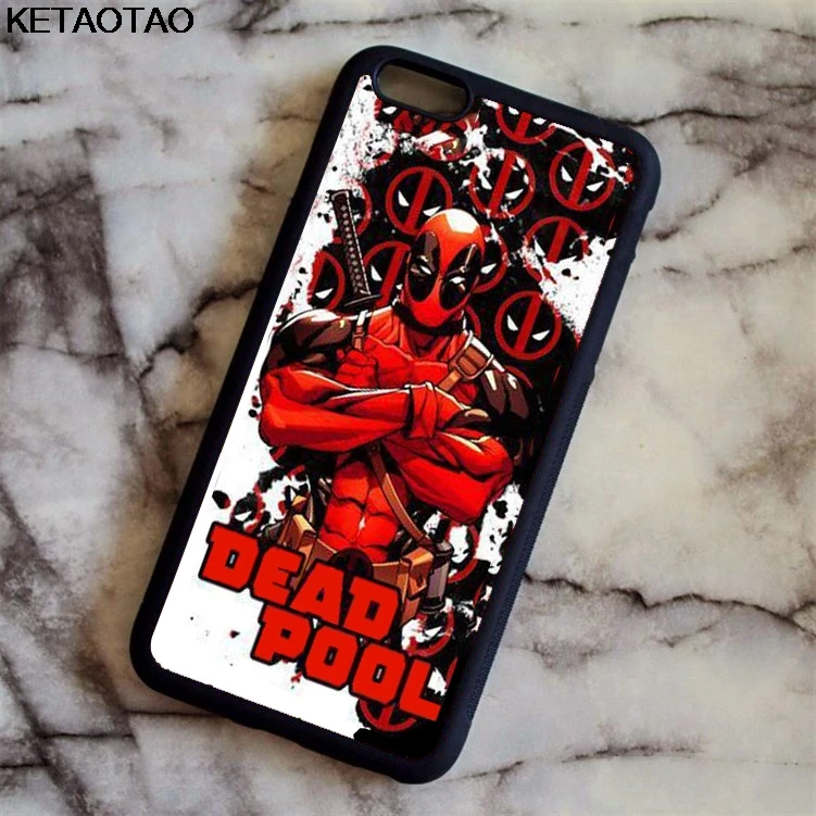 KETAOTAO классные Дэдпул мертвый Бассейн Супер телефонные чехлы для iPhone 4S 5C 5S 6 6S 7 8 Plus