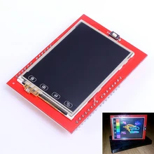 2.4 дюймов TFT ЖК-дисплей Сенсорный экран щит для Arduino UNO R3 mega2560 ЖК-дисплей модуль 18-бит 262,000 различных оттенков Дисплей доска