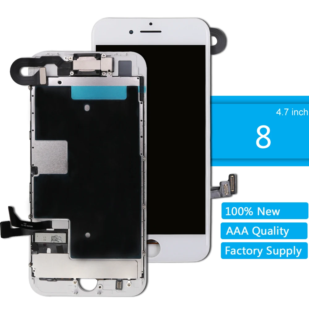 

for iPhone 8 LCD Screen Digitizer Display Full Assembly for iPhone 8 3D Touch Screen Replacement Complete With Small Parts