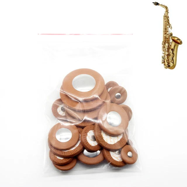 Buy 1 set Sax Pads universal Saophone Pads Goat