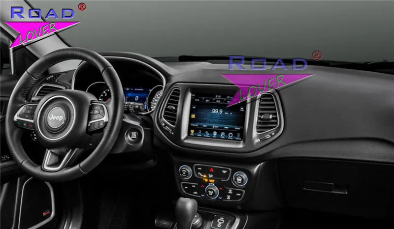 Sale Roadlover Android 8.1 Car Multimedia Radio Player For Jeep Compass 2016 Stereo GPS Navigation Automagnitol Double Din MP3 NO DVD 7
