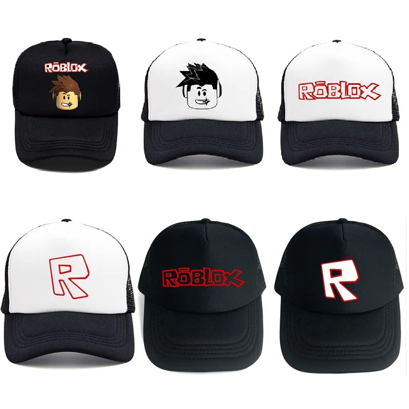 6 Estilos De Juegos Roblox Impreso Gorra Para El Sol De Verano Para Niños Gorras Transpirables De Béisbol De Dibujos Animados Deportes Sombrero Regalo - international fedora china roblox