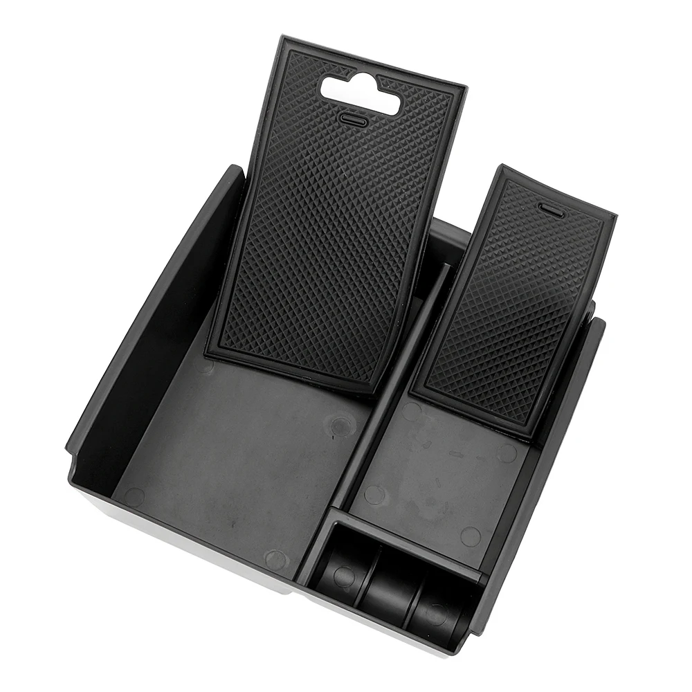 YOSOLO Seat Crevice Storage Box Car Organizer Container Interior Accessories Armrest Storage Box Stowing Tidying Phone Tray
