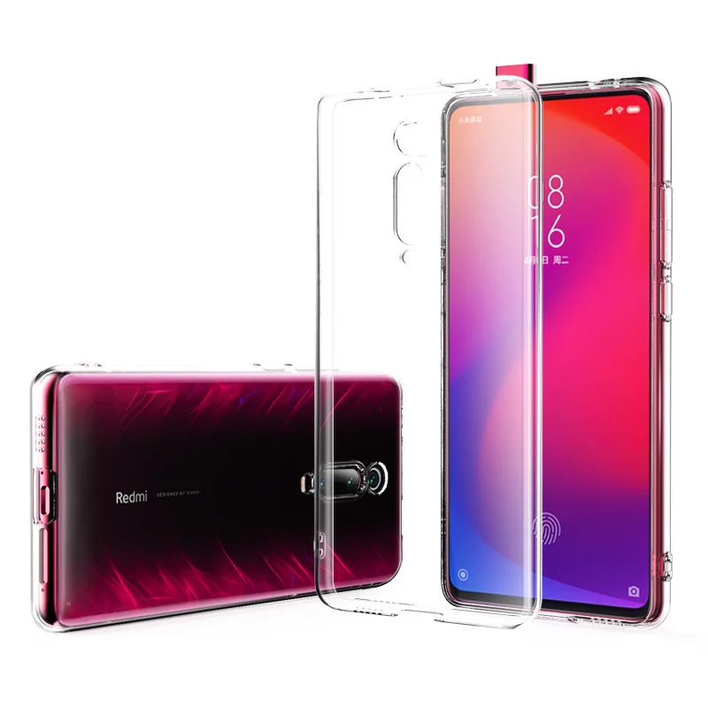 Прозрачный чехол для Xiaomi Redmi K20 Pro силиконовый Ультратонкий Mofi прозрачная задняя