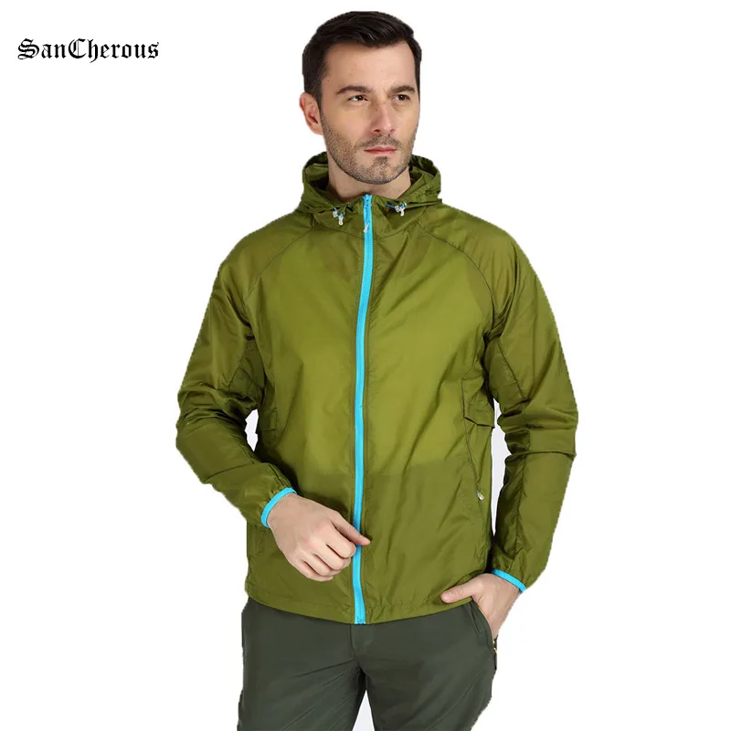 High Quality 10 Colors Light Summer UV Protection Outdoor Windbreaker