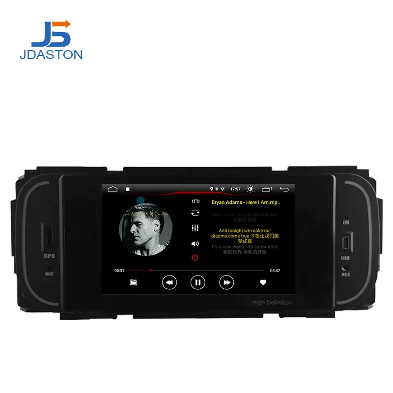 JDASTON Android 10.0 Car multimedia For Chrysler PT Cruiser 300M Jeep Grand Cherokee Wrangler Liberty Dodge Dakota Ram pick-up