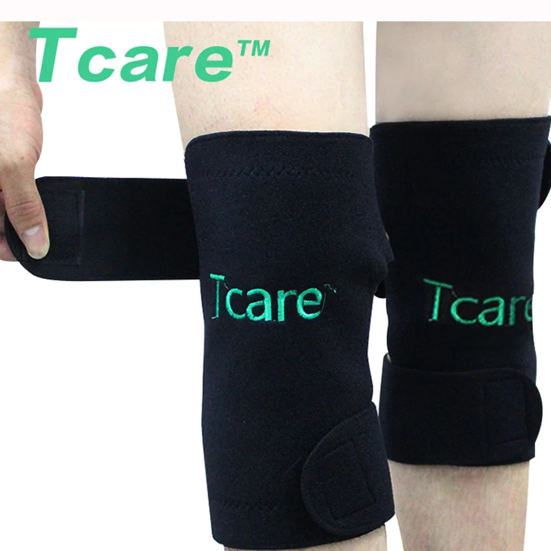 Tcare турмалиновая повязка на колено с магнитной терапией, поддерживающий бандаж, пояс для тренировок, самонагревающийся турмалиновый набор, забота о здоровье