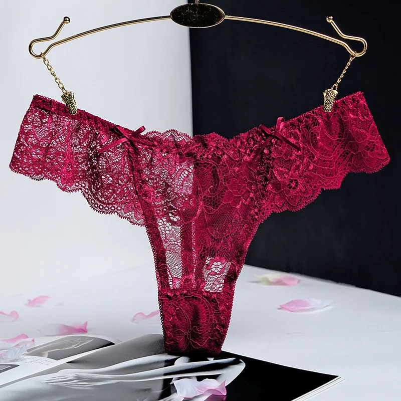 

NW56 Culotte Femme Sexy Lingerie Tanga Panties Full Lace Underwear Woman Thong Transparent G String