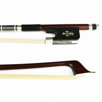 

Free Shipping 4/4 Size Pernambuco Cello Bow Round Stick Top Level Horsehair Ebony Frog Good balance Cello Parts Accessories