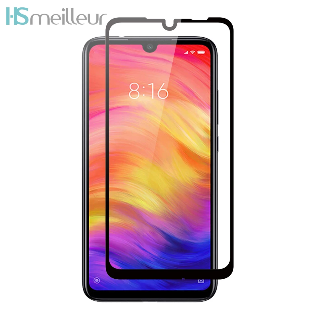Hsmeilleur Защита экрана для Xiaomi Redmi Note 7 6 5 Mi 9 8 SE A2 полное покрытие закаленное стекло