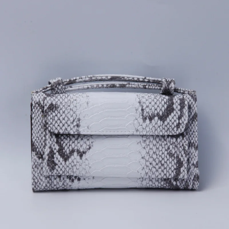 

Fashion Women Gold Snake Pattern Clutch Shoulder Bag Ladies Tote Handbag Purse for Party