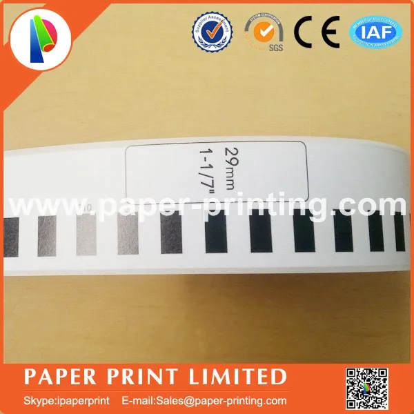 45x рулоны совместимые с Brother ярлыки Φ Dk 22210 2210 Dk22210 Dk2210 29 мм X 30 48 м термальная