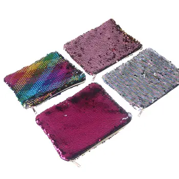 

Women Mermaid Sequins Cosmetic Bag Large Capacity Clutch Handbag Evening Clutch Envelope Bag BlingBling Makeup Bag Pouch