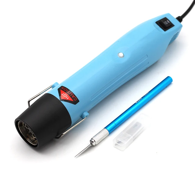 Mini Polymer Clay Heat Gun Tool Rubber Stamp Embossing Powder Heat