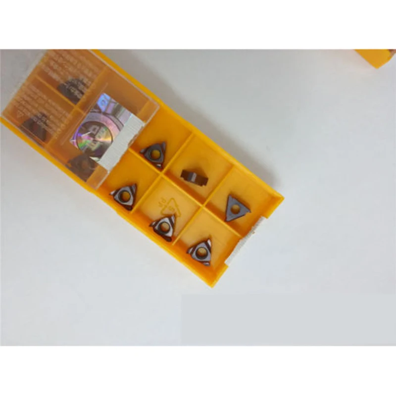 

10PCS-MMT11IR-AG60-VP15TF-Carbide-Insert-Blade-Lathe-Threading-11IR-1-4-034-AG60