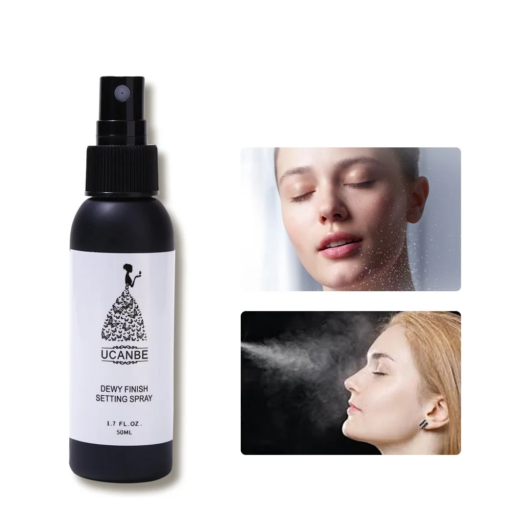 

50ML Finish Setting Spray Makeup Mist Lasting Face Make Up Foundation Protection Waterproof Oil-control Base Cosmetics TSLM1
