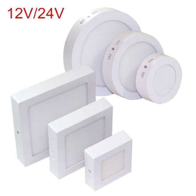 

9W 15W 25W Round/Square Surface LED Ceiling Light Panel Light Down Light AC/DC12V/24V LED indoor Light
