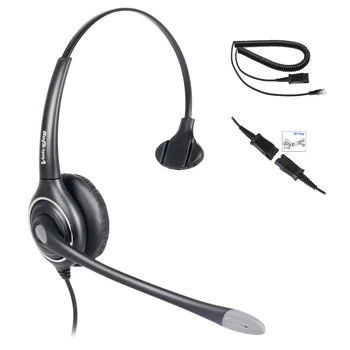 

Noise Canceling Headset for Call Center/Office with QD Cable for All Cisco 6000, 7800 and 8000 Series Phones 8841 7941 7942 9941