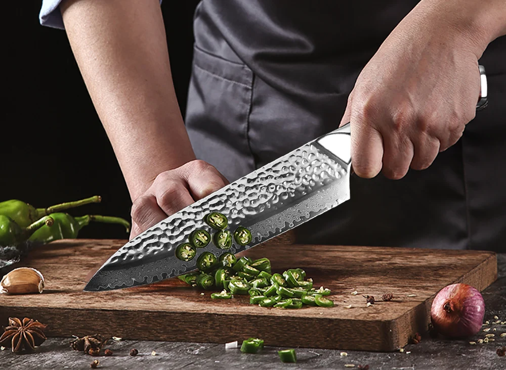 Damascus 8 Chef Knife Japanese Kitchen