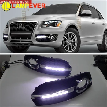 

Lampever DRL Kit for Audi Q5 2010 2011 2012 2013 LED Daytime Running Light Bar super bright auto fog lamp daylight Drl light